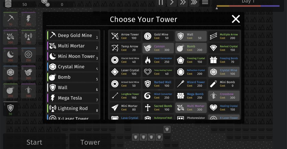 Minimalist Tower Defense/Minimalist Tower Defense