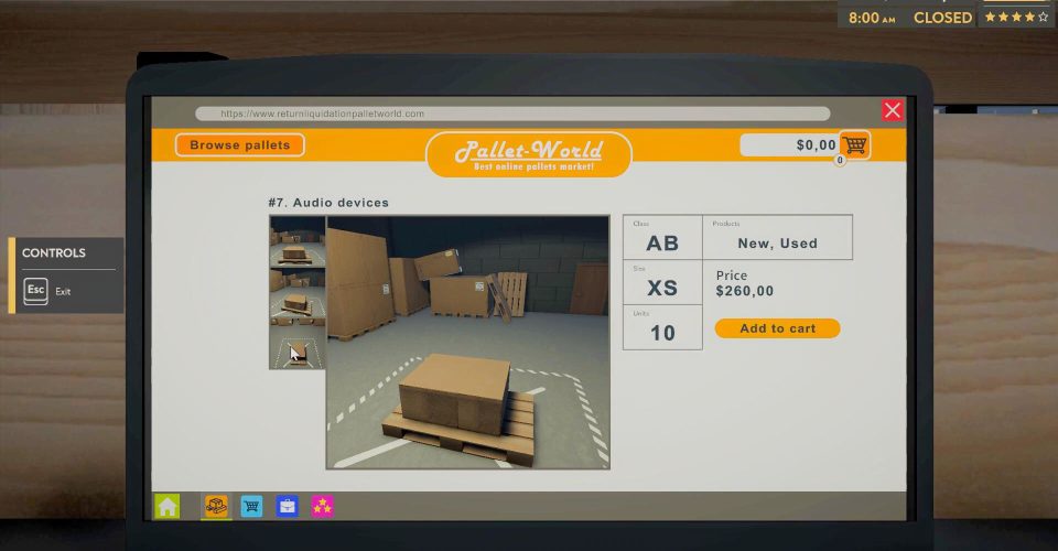 Return Store Simulator/Returns Outlet Simulator