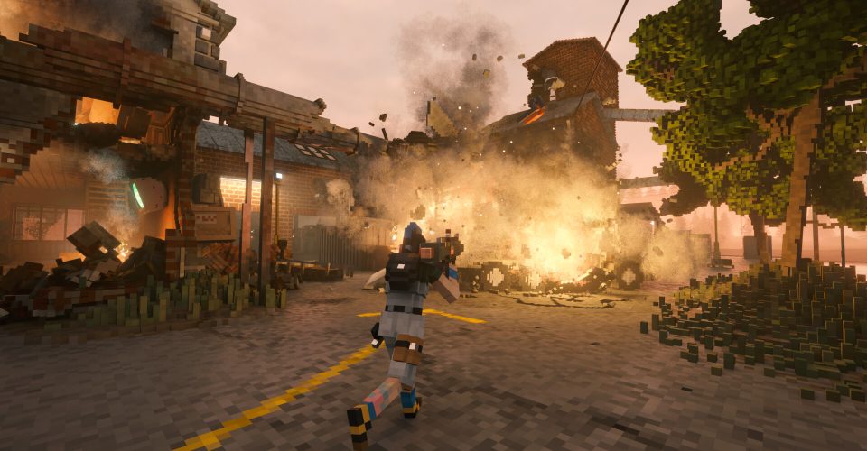 demolish a building and relocate the inhabitants/Teardown