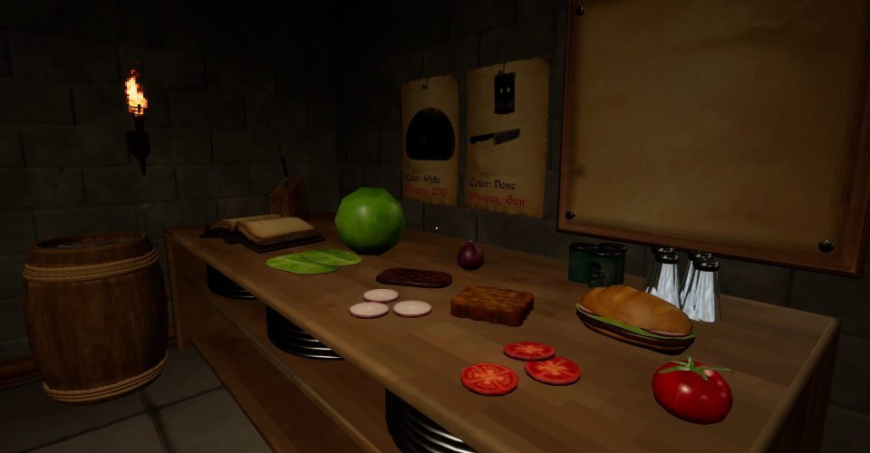 chopped/(fig.) break into parts/Chopped Up