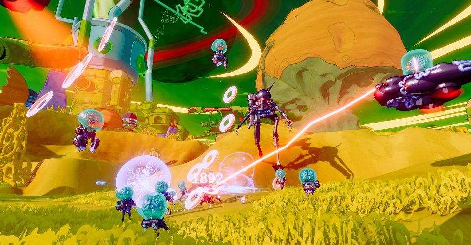 lit. meat turns over, the universe changes (idiom); fig. everything turns on its head/SWAPMEAT