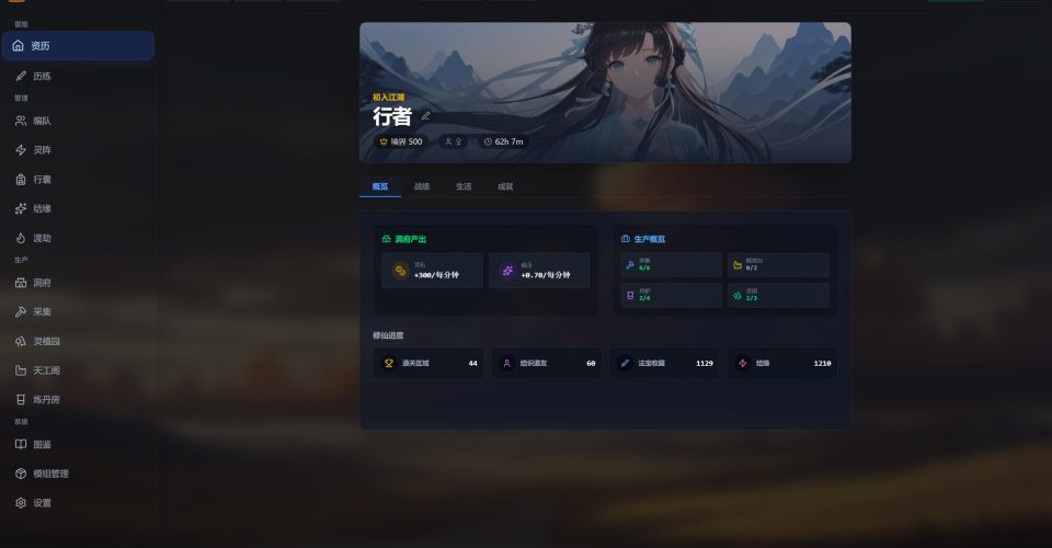 Highest Heaven/Sky Realm Idle