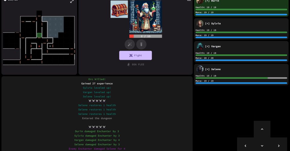 the Endor abyss (math.)：Dungeon Exploration/Depths of Endor: Dungeon Crawler