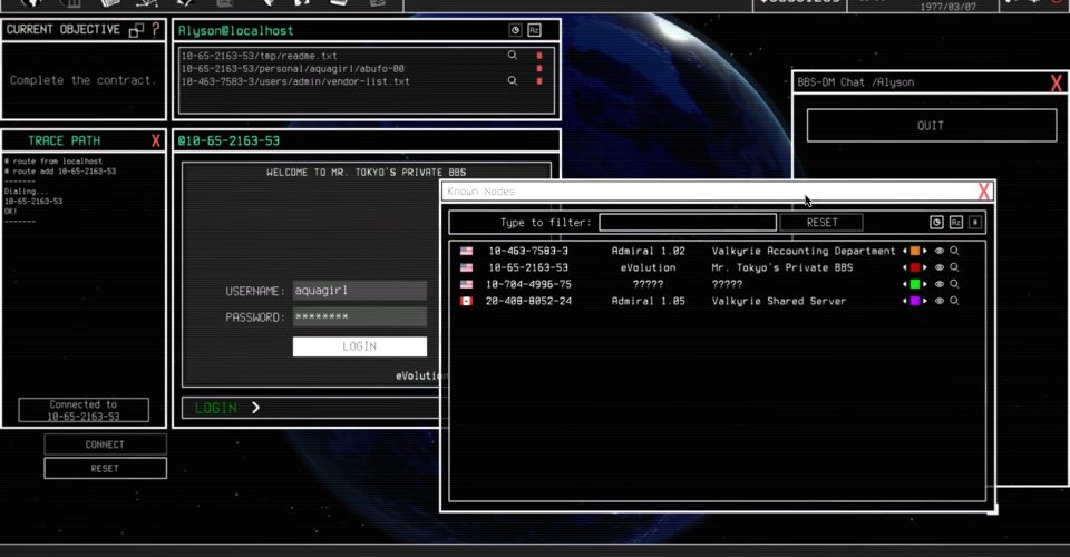distrusted：hacker-infested/Untrusted: hackers at large