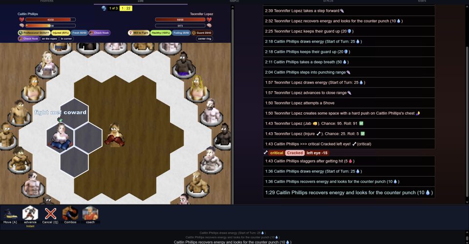 turn-based boxing/Turn Based Boxing: Tactics – Legends Edition