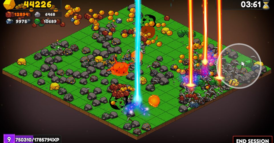 Continuous excavation！/Keep on Mining!