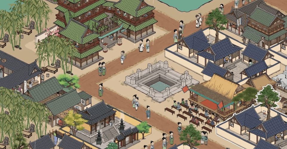 lit. flower in the garden, full of fragrance：Song dynasty history and prosperity/Thriving City: Song