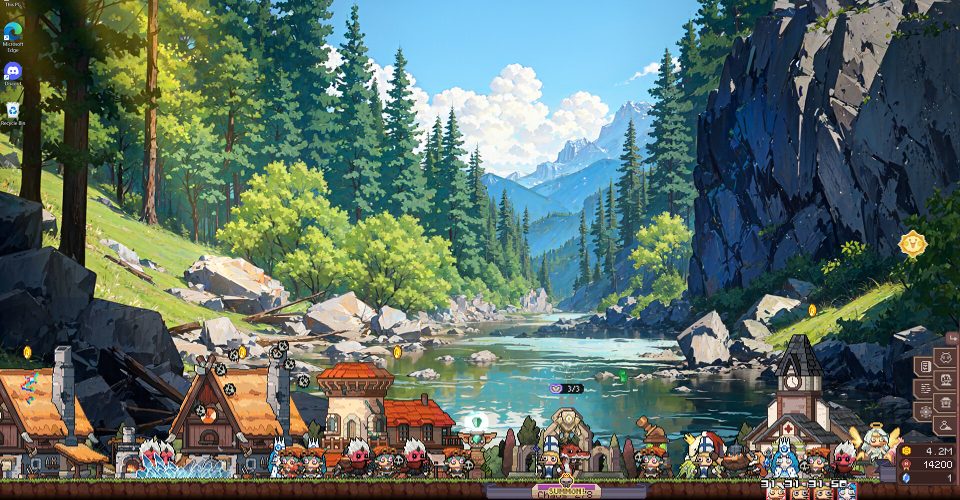 fishing town/Loafing Town