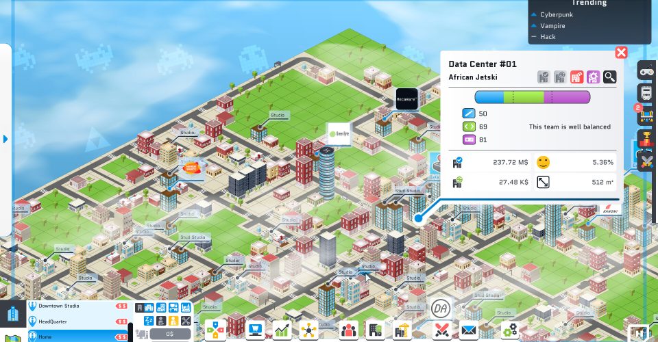 Monopoly (game)：Urban Studio/City Game Studio: a tycoon about game dev