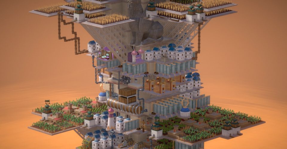 Tower of Babel, in Genesis 11:5-foll.：Vertical State/STARIO: Haven Tower