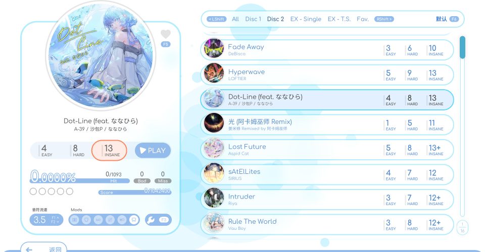 Rhythm Tracks/Rizline