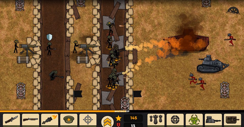 Tinder Trench/Stickman Trenches