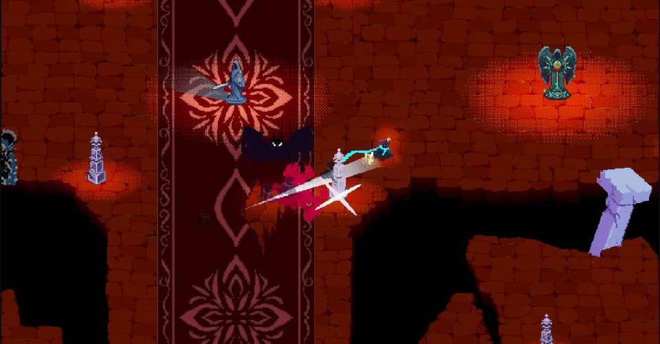 lit. blood bubbles up and never stops flowing (idiom); fig. seething with anger/BloodRush: Undying Wish