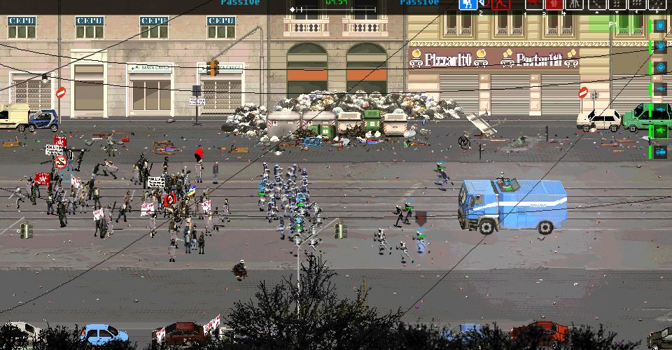 collision (of interests)：unrest (social or political)/RIOT: Civil Unrest