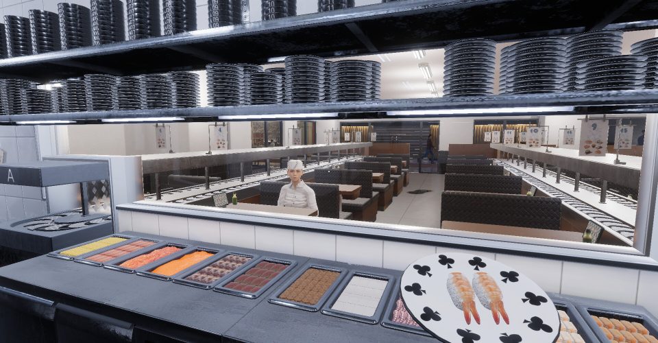 sashimi bar/The Sushi House