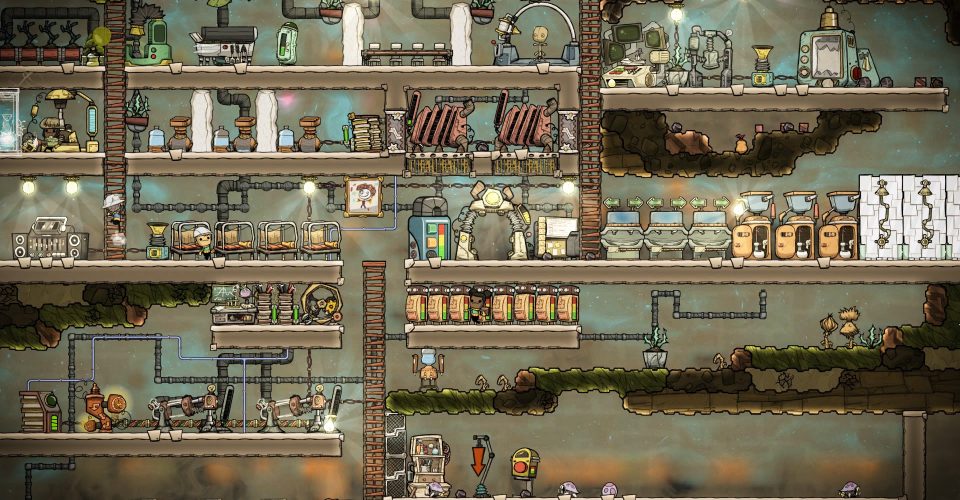 anaerobic：dazed/Oxygen Not Included