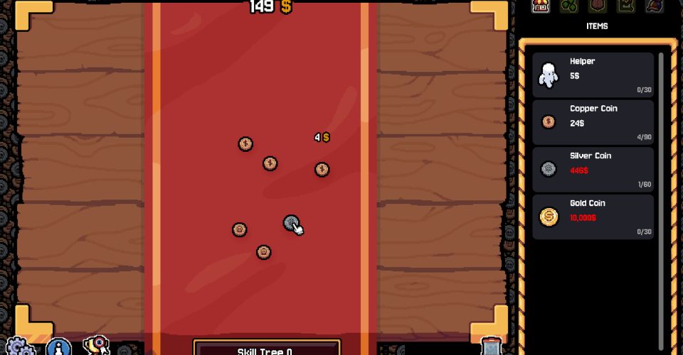 coin table/Gamblers Table