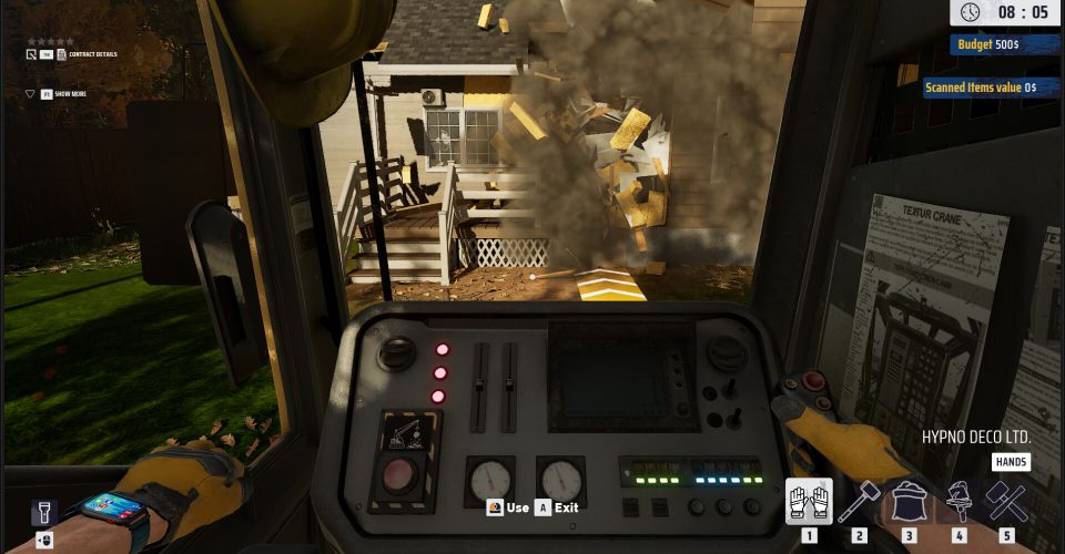 Master Disassembler/Deconstruction Simulator