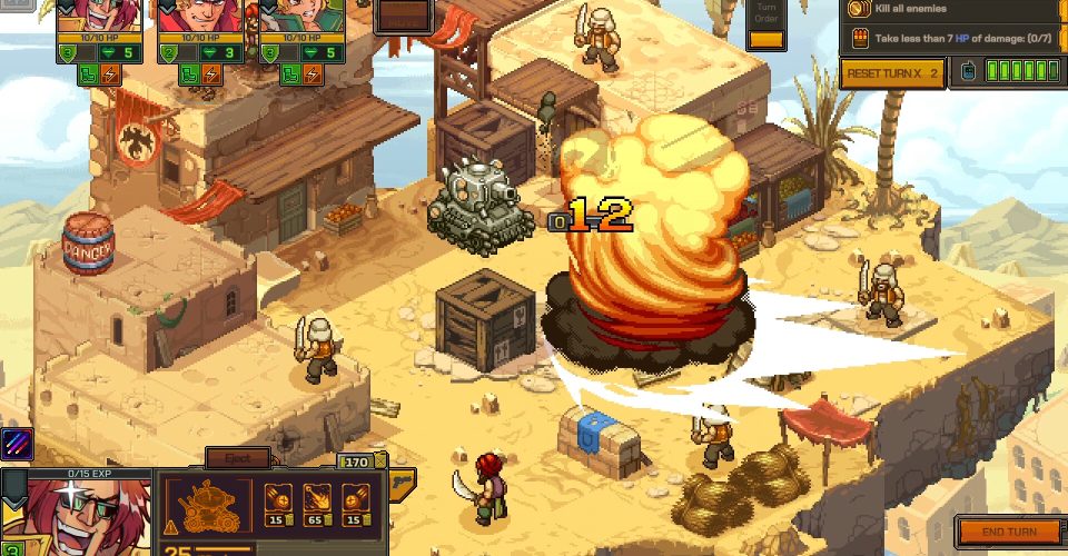 Alloy Slugger (video game series)：strategic version/Metal Slug Tactics