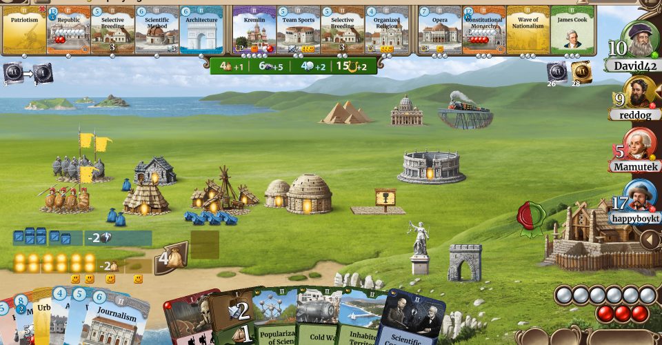 the great wheel of history/Through the Ages