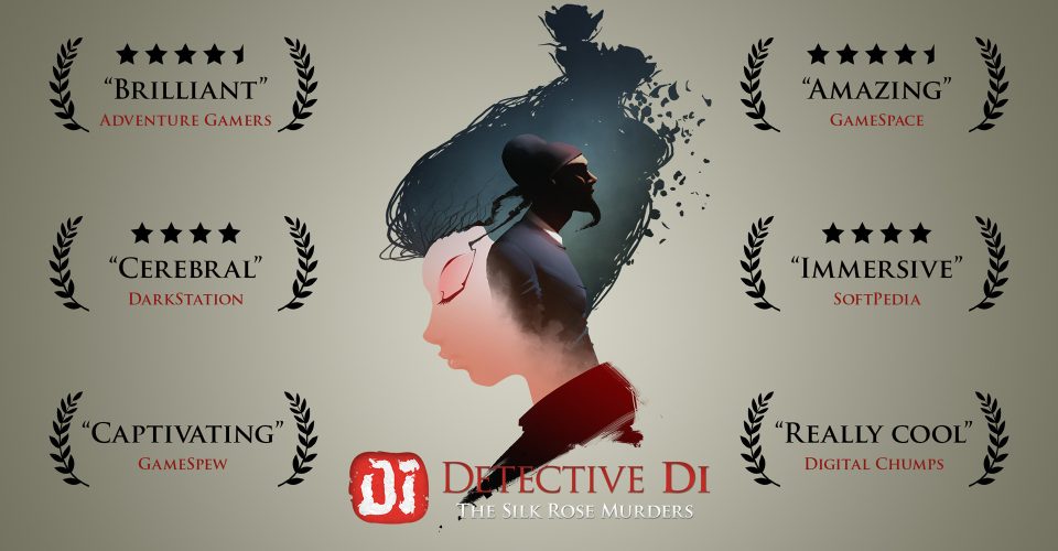 Dee’s Brocade Roses/Detective Di: The Silk Rose Murders