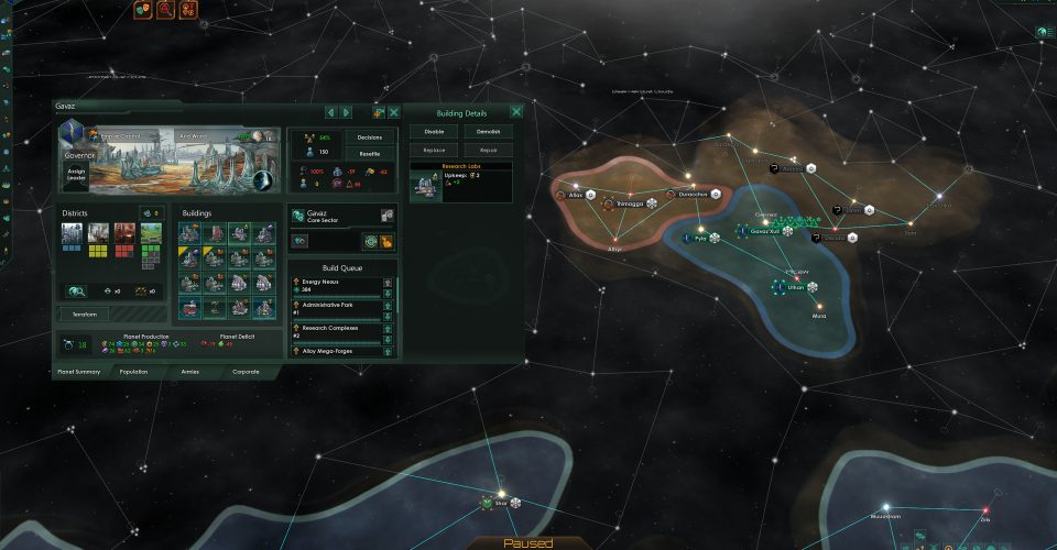 group of stars/Stellaris/Support network connection