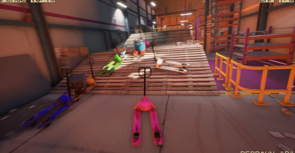 Pallet Handling Racing/Pallet Jack Racing