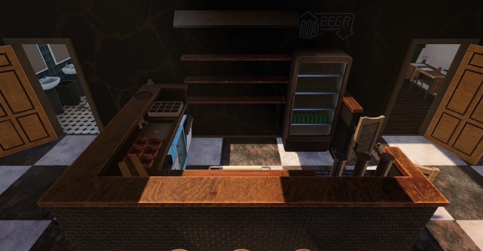 under the disco lights：80Age Bar Simulator/Under the Disco Lights – 80’s Bar Simulator