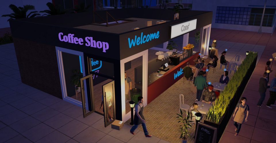 Cafe Management Simulation/Cafe Business Manager