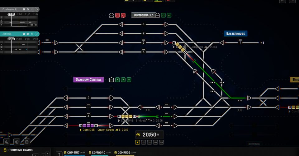 Railroad Dispatch Simulator/railroad line/Rail Route