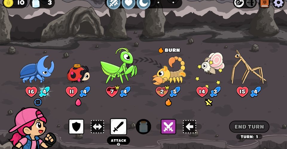 Budgie Dice Battle/Dicey Bugs