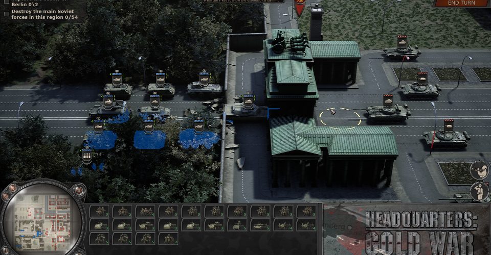 command：(colloquial) shiver/Headquarters: Cold War