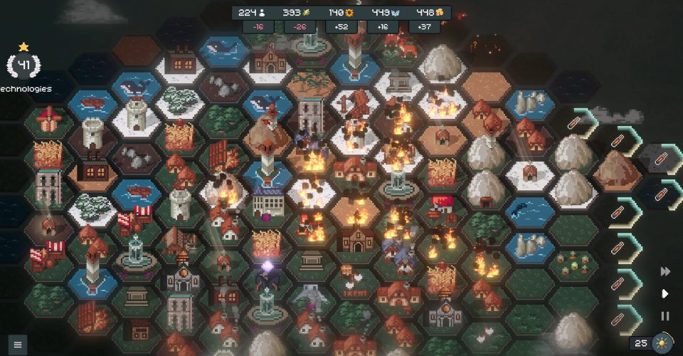 inhabitants of a town/TownsFolk